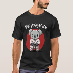 Niedlich Taekwondo Koala - Funny TKD Korean Martia T-Shirt