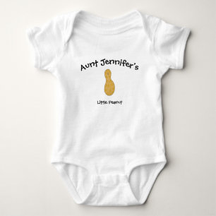 Niedlich Tante Baby Neuborn Little Peanut Niece Ne Strampler