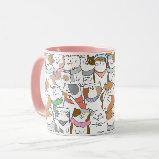 Niedlich Tasse (Vorderseite Links)