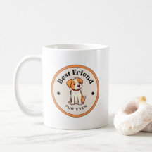 NIEDLICH! Tasse - Bester Freund Fur für immer - We