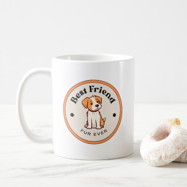NIEDLICH! Tasse - Bester Freund Fur für immer - We (Mit Donut)