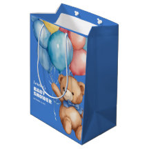 Niedlich Teddy Bear Blue Baby Dusche