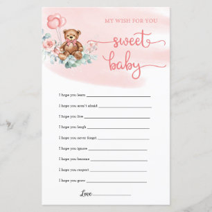 Niedlich Teddy Bear Eucalyptus Wreath Baby Showspi