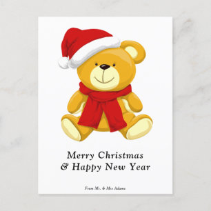 Niedlich Teddy Bear Frohe Weihnachten