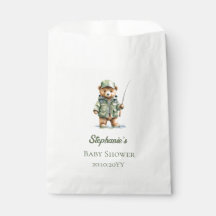 Niedlich Teddy Bear Oh Boy Fisherman Baby Dusche