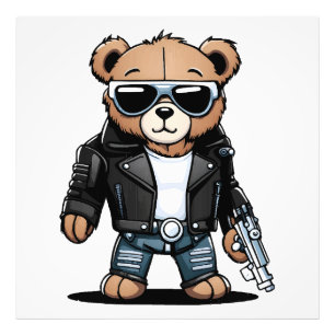 Niedlich Teddy Memes Fotodruck