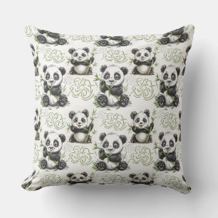 Niedlich , Teddybär , lustig , Baby , Panda , Bamb Kissen