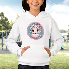 Niedlich Tee Cup Doll Hoodie