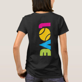 Niedlich Tennis LIEBE - T - Shirt
