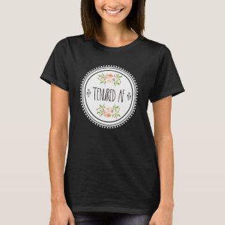 Niedlich Tenured Af Professor Tenure Teacher Bauer T-Shirt