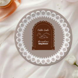 Niedlich Terracotta Mexican Cielito Lindo Baby Dus Pappteller