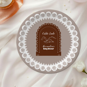 Niedlich Terracotta Mexican Cielito Lindo Baby Dus Pappteller