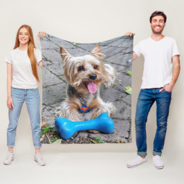 Niedlich Terrier Fleecedecke