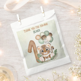 Niedlich Tiger Boy Jungle 1. Geburtstag Party Geschenktütchen