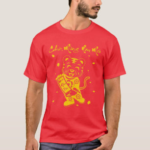 Niedlich Tiger Kinder Vietnamesisch Neujahr Chuc M T-Shirt