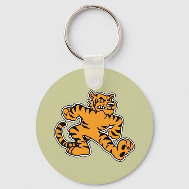 Niedlich Tiger Schlüsselanhänger (Vorderseite)