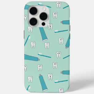 Niedlich Tooth Aquamarin Minze Zahnpasta Zahnbürst Case-Mate iPhone Hülle