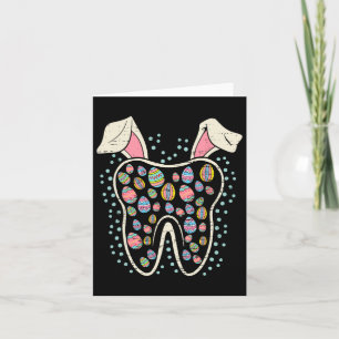 Niedlich Tooth Bunny Easter Zähne Zahnarzt Zahnarz Karte