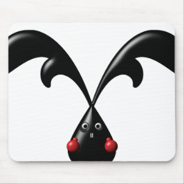 Niedlich Tough Bunny Boxer Rabbit Mousepad