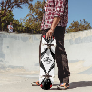 Niedlich Tough Bunny Boxer Rabbit Skateboard