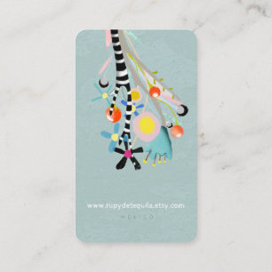 Niedlich Tree Australian & Japanese Business Card Visitenkarte