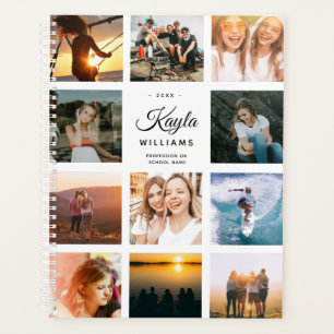 Niedlich Trendy für benutzerdefinierte Fotocollag Planer