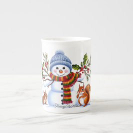Niedlich Trendy Modern Funny Christmas Prozellantasse