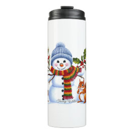 Niedlich Trendy Modern Funny Christmas Thermosbecher