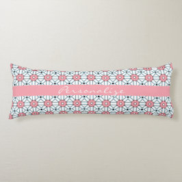 Niedlich Trendy Pink Blume Bud Design Personalisie Seitenschläferkissen
