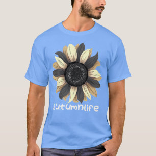 Niedlich Trendy Schöne Herbstsaison Sonnenblumen T-Shirt