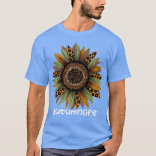 Niedlich Trendy Schöne Herbstsaison Sonnenblumen T-Shirt