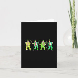 Niedlich Trump Dance St Patricks Day Funny Trump P Karte