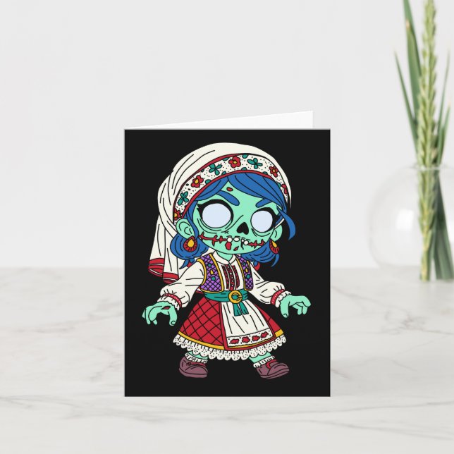 Niedlich türkisches Zombie (Vorderseite)