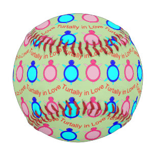 Niedlich Turtle Couple Baseball