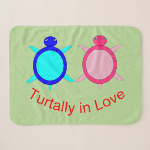 Niedlich Turtle Couple Sherpadecke