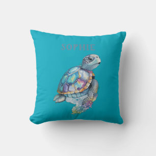 Niedlich Turtle Green Baby Kinderzimmer Kissen