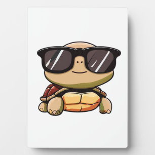 Niedlich Turtle Halloween 2023 Sonnenbrille Kostüm Fotoplatte