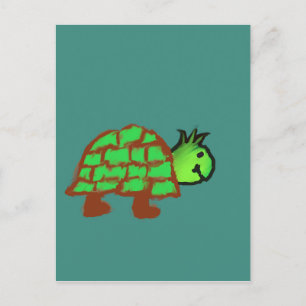 Niedlich Turtle Postkarte