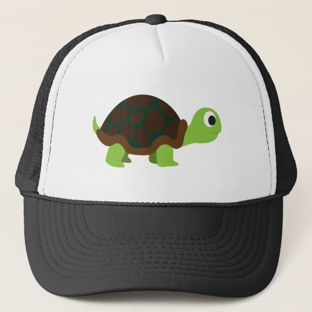 Niedlich Turtle Truckerkappe (Vorderseite)