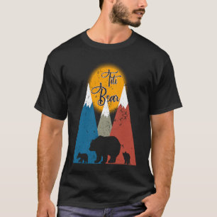 Niedlich Twin TITI Bär zwei Cubs Kleine Bären Vate T-Shirt
