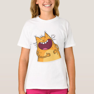 Niedlich, Typ, T-Shirts, Kätzchen, lustig, KatzenT T-Shirt