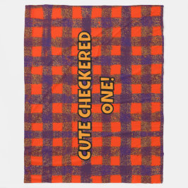 NIEDLICH ÜBERPRÜFT EINEN! FLEECEDECKE