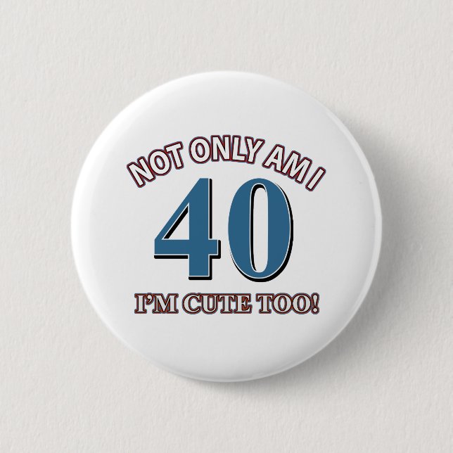 niedlich und 40 button (Vorderseite)
