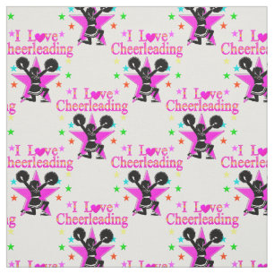 NIEDLICH UND ANGENOMMEN I LIEBE CHEERLEADING FABRI STOFF