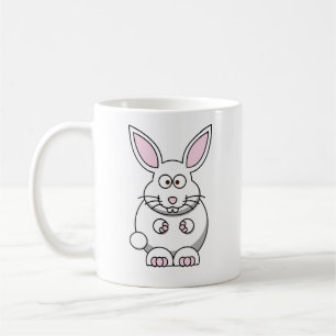 Niedlich und farbenfroh Bunny Kaffeetasse