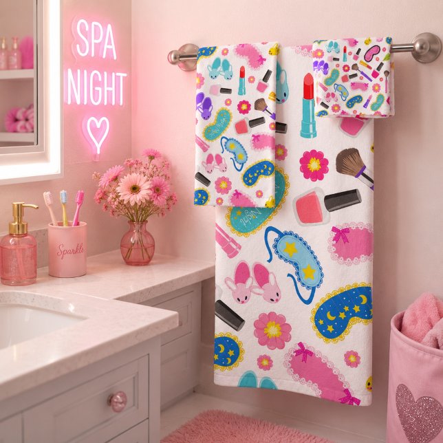 Niedlich und Girly Makeup Badhandtuch Set (Von Creator hochgeladen)