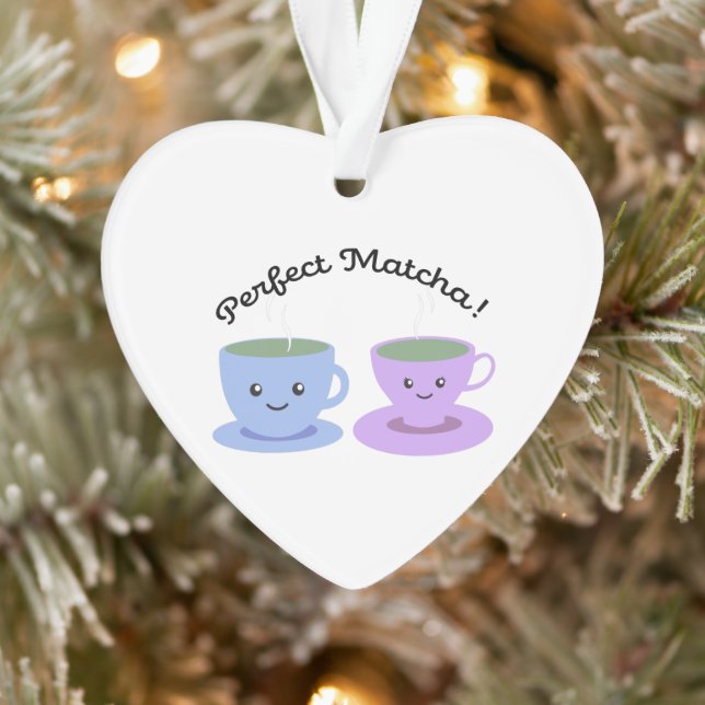 Niedlich und lustig Perfect Matcha Ornament (Baum)