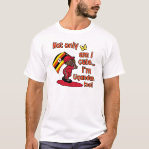Niedlich und Ugandan T-Shirt