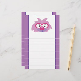 Niedlich und whimsisch briefpapier