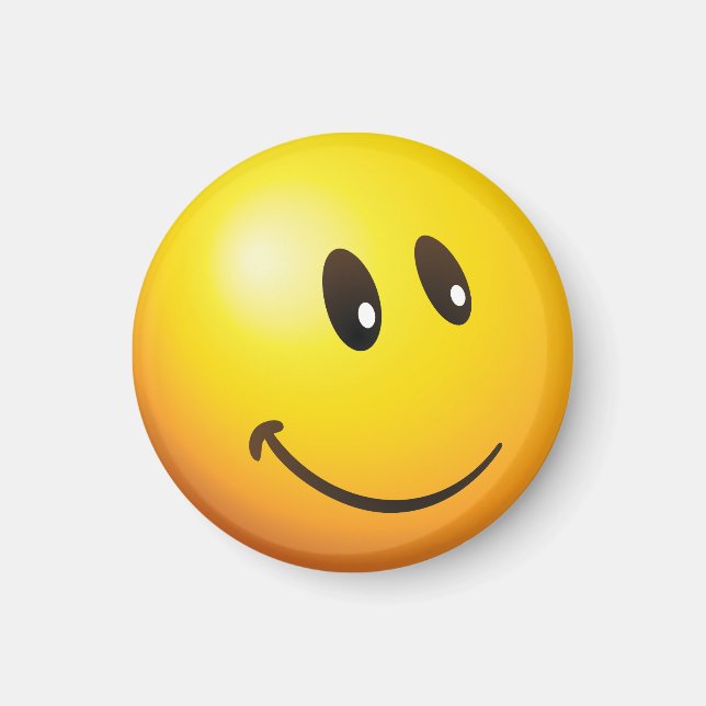 Niedlich und winzig, wenn man Emoji betrachtet Magnet (Vorne)